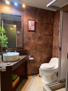 Vannituba majutusasutuses Hostal Boutique 180 Grados