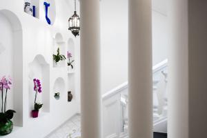 Koupelna v ubytování Hotel Reginella