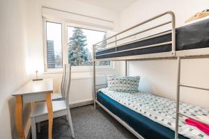 Postel nebo postele na pokoji v ubytování Motel Home Berlin