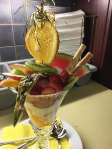 Essen in der Pension oder in der Nähe