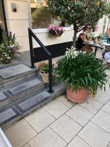 Сад в Hotel Atlanta Knokke