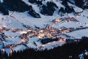Pension Elisabeth im Winter