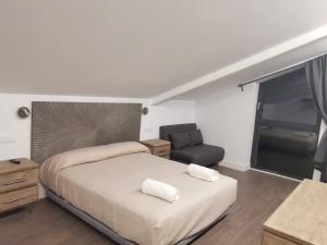Postel nebo postele na pokoji v ubytování VILLA MAREL