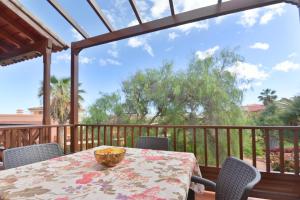 Balkon lub taras w obiekcie Vivienda Vacacional Radi