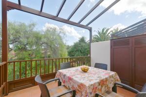 Balkon lub taras w obiekcie Vivienda Vacacional Radi