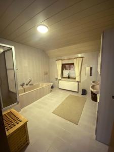 Bilik mandi di Landhaus in Pförring