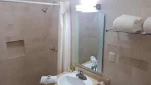 Vannituba majutusasutuses HOTEL TRUEBA