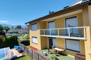 Budynek, w którym mieści się apartament