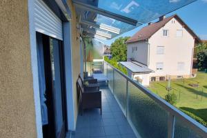 Balkon lub taras w obiekcie Quiet apartment close to town