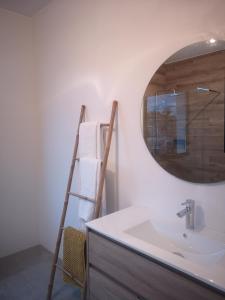 Kúpeľňa v ubytovaní Villa Volcán
