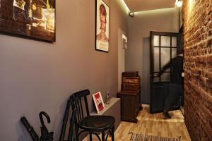 Zona de estar de Courthouse Apartments Slavi