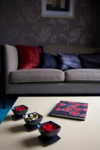 A seating area at B&B Rafters 