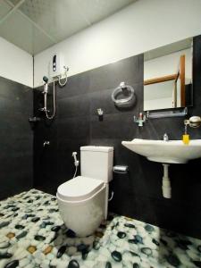 A bathroom at SRI Home