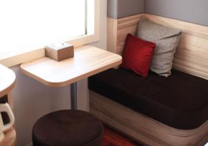 Istumisnurk majutusasutuses Urban Hotel Kyoto Gojo Premium