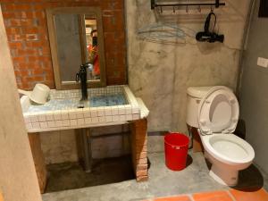 Vannituba majutusasutuses Yilan For A Night B&B