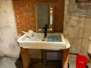 Vannituba majutusasutuses Yilan For A Night B&B