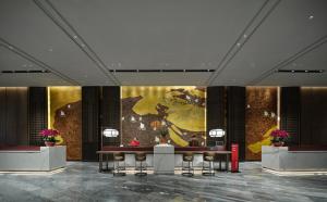 南京长江之舟华邑酒店的休息区