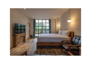 Postel nebo postele na pokoji v ubytování Forest B&B