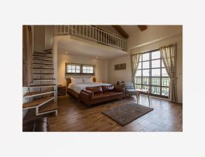 Postel nebo postele na pokoji v ubytování Forest B&B