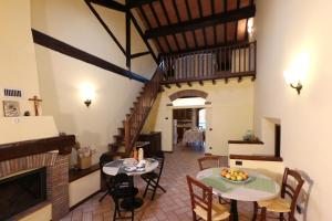 Posezení v ubytování B&B Le Noci di Feo