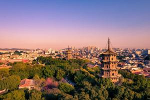 Linna Quanzhou üldine vaade või majutusasutusest InterContinental Quanzhou by IHG pildistatud vaade