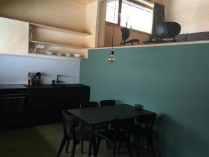 Virtuve vai virtuves zona naktsmītnē Apartment Hoamelig