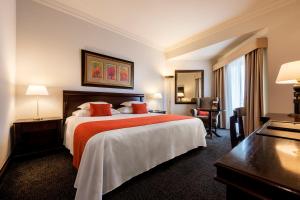 Voodi või voodid majutusasutuse Hotel Alvalade toas
