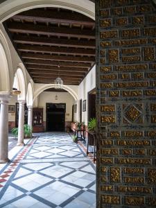 The facade or entrance of Palacio Marques de la Gomera