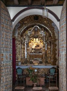 A seating area at Palacio Marques de la Gomera