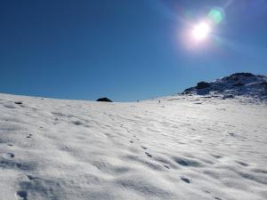 Gran Paradiso v zimě