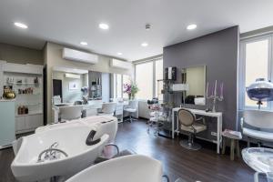 Khu vực ghế ngồi tại Hotel Trópico