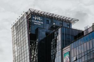Das Gebäude in dem sich das Hotel befindet