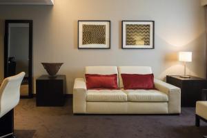 Khu vực ghế ngồi tại Hotel Trópico