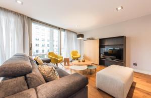 Część wypoczynkowa w obiekcie Gran View Apartments