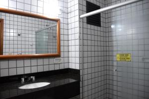 Hotel Grão Para的一间浴室