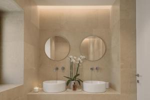 Koupelna v ubytování Sikelia Suites