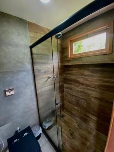 Um banheiro em I'Lumiar Loft
