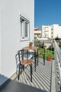 Balkón nebo terasa v ubytování M City Apartments 100m from the beach