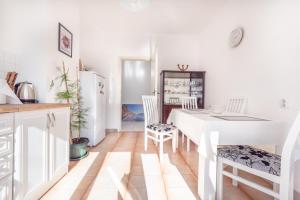 Kuchyň nebo kuchyňský kout v ubytování Ranko Apartments