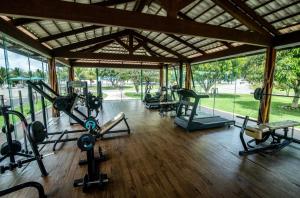 Γυμναστήριο ή/και όργανα γυμναστικής στο Hotel Fazenda Alto Alegre