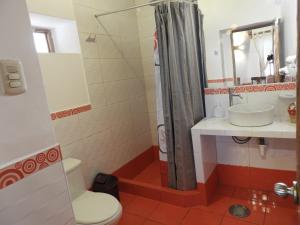 Vannituba majutusasutuses Picaflor Tambo Guest House