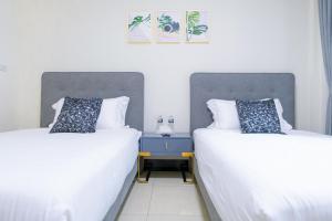 Een bed of bedden in een kamer bij 林居民宿