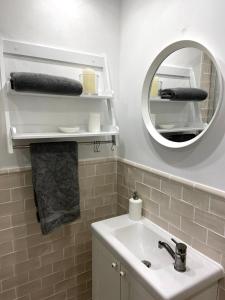 Vonios kambarys apgyvendinimo įstaigoje Villa Nordic
