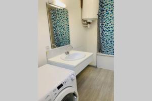 Koupelna v ubytování Appartement 6 personnes Vue Mer