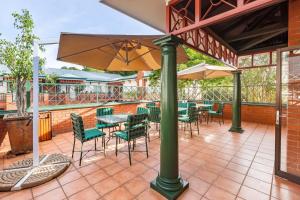 Restoran atau tempat lain untuk makan di Courtyard Hotel Rosebank