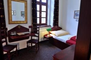 Posteľ alebo postele v izbe v ubytovaní Hotel St Florian