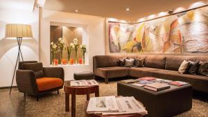 Posezení v ubytování Hotel Adler Asperg