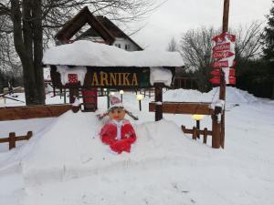 Guesthouse Arnika im Winter