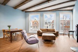 Χώρος καθιστικού στο Five Churches View apartments