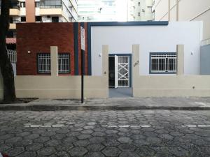 O edifício em que o hostel se localiza